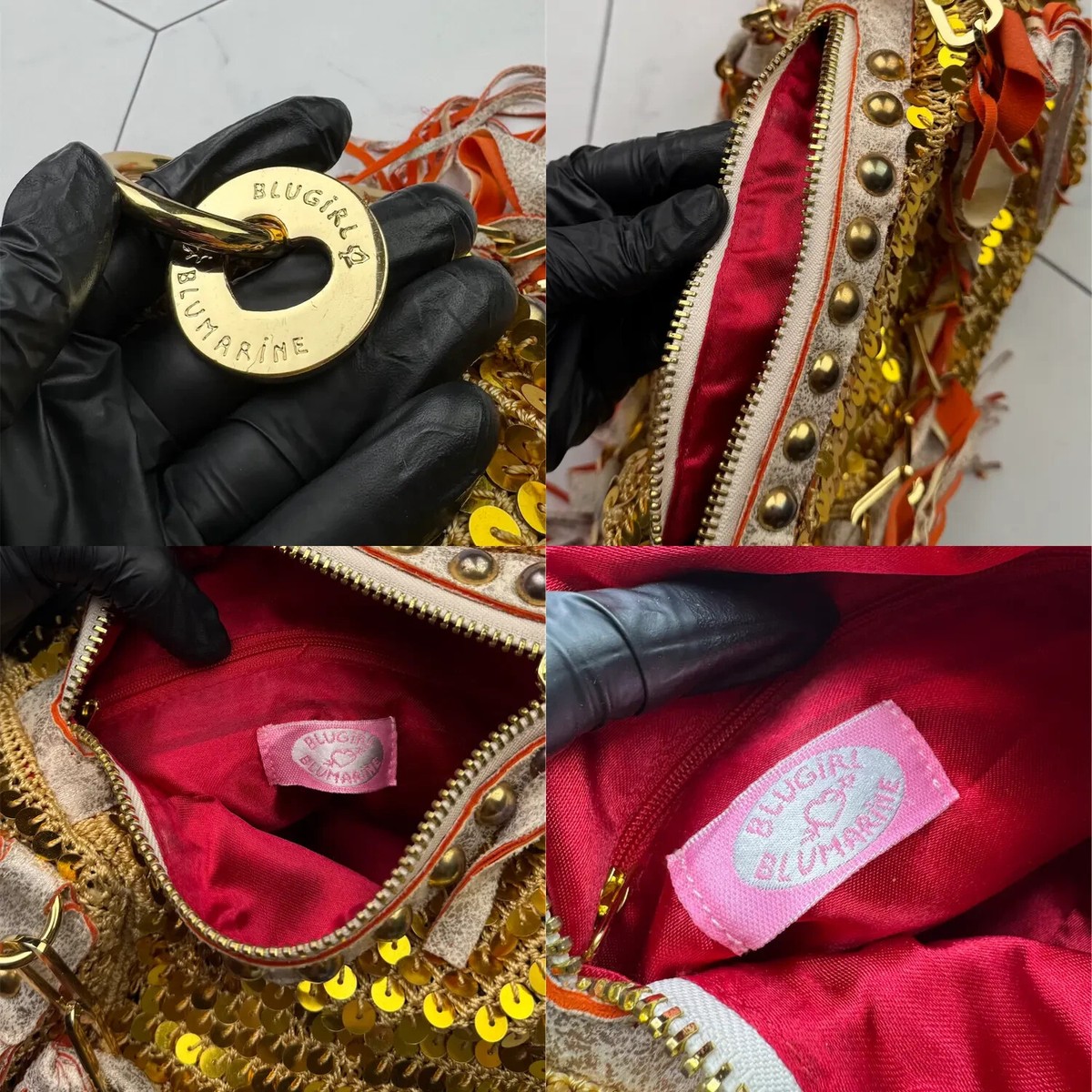 BLUGIRL BLUMARINE ハンドバッグ Blugirl Blumarine Vintage Handle Bag Women's Size ONE SIZE