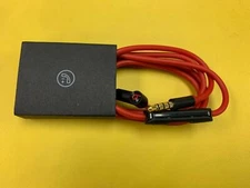 Used OEM Audio Cable 3.5mm/ L Cord for Beats by Dr Dre Headphones Aux & Mic Red