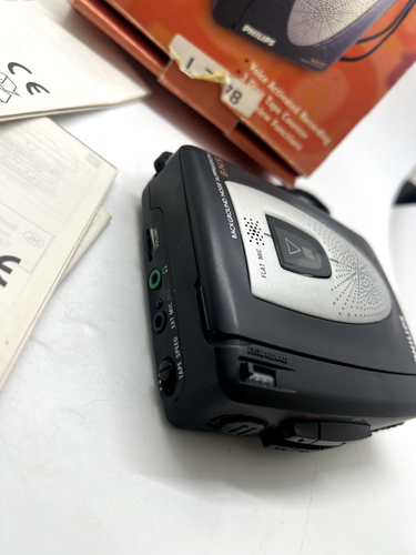 PHILIPS AQ6340 WALKMAN CASSETTE PLAYER RECORDER BOXED WITH MANUALS Tested Music - Bild 10 von 15