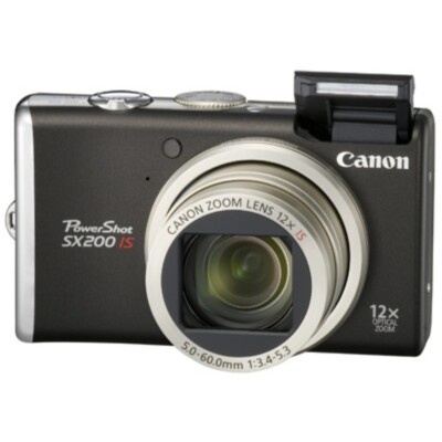 Canon PowerShot SX200 lS 12.1MP 12x Optical Zoom CCD Digital