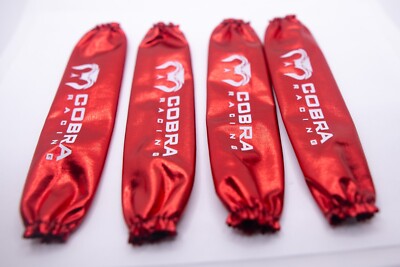 Shock Dust Covers For Traxxas X-Maxx (XMaxx), XRT, Kraton, Losi, etc... RED
