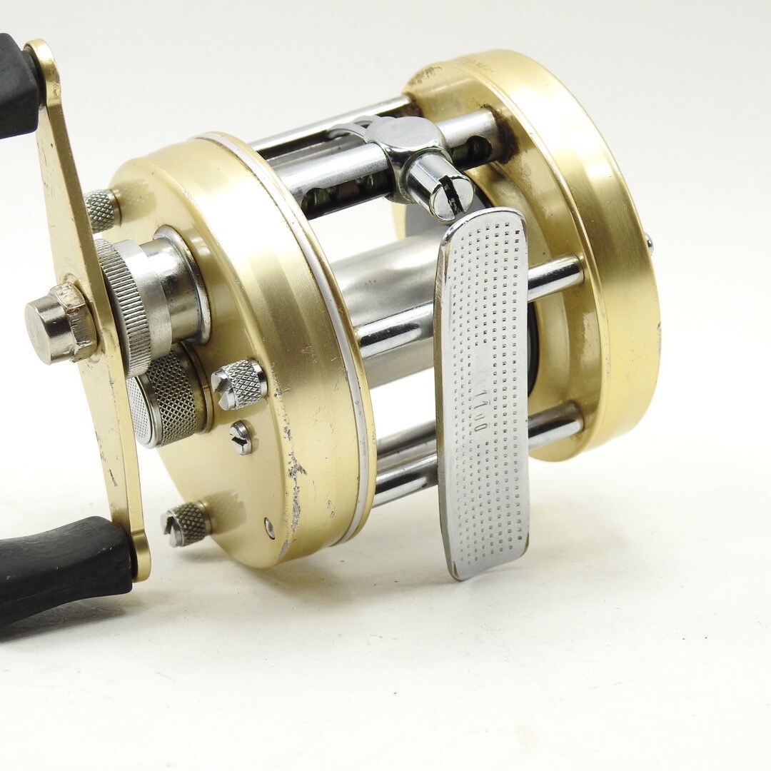 Gold Abu Garcia Ambassadeur 5000D Fishing Reel. Made in Gold Abu Garcia Ambassadeur 5000D Fishing Reel. Made in
