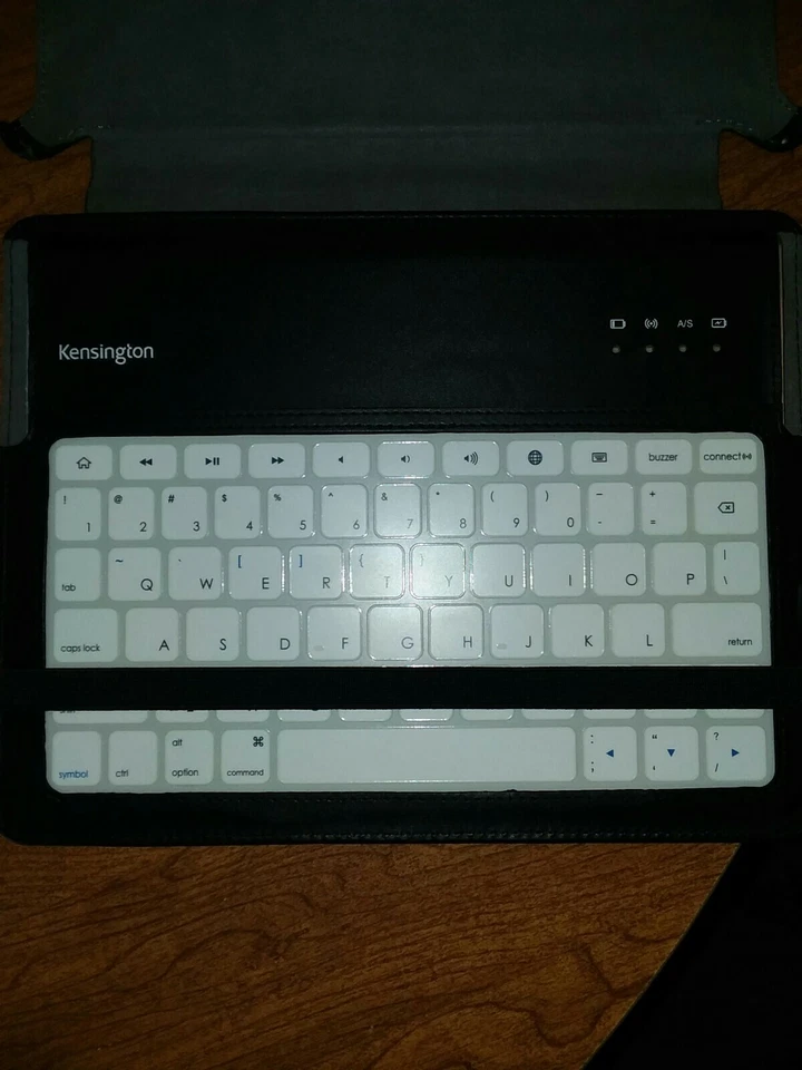 Kensington KeyLite Folio чехол w/тонкий сенсорный Bluetooth клавиатуры для iPad 4/3/2 использовать - Изображение 2 из 4