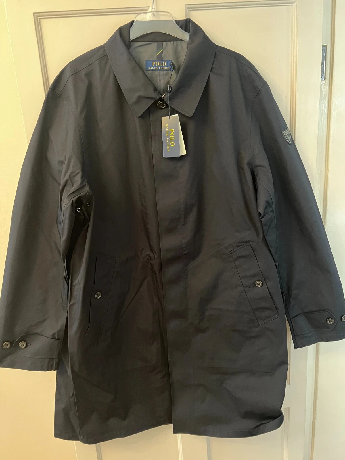 Polo Ralph Lauren Water-Repellent Twill Rain Coat XXL Navy Blue RRP £349 *2 Left
Opens in a new wind