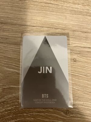 BTS Concept Book ON:E MOTS Jin Photocard PC Map Of The Soul One
