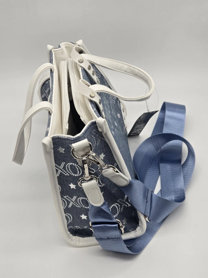 Mini cartera/bolso de mano para mujer XOXO - estampado/blanco con logotipo XOXO - XOH - 464 Foto 4 de 4