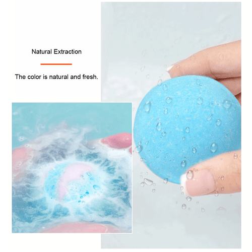 Aromatherapy Sea Salt Ball Body Essential Oil Explosion Bubble Bath Bombs Ball - Picture 8 of 12