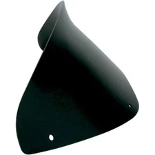 Wind Vest 8" Tall Black Flip Design Windshield for Harley Road Glide FLTR 98-13