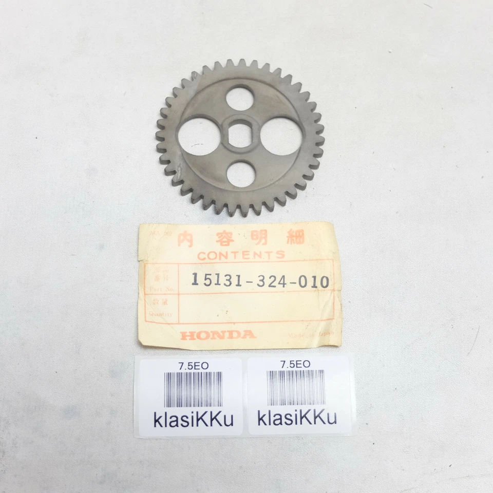 Genuine Honda CB100 CB125 CL100 CL125 SL100 XL100 TL125 Oil Pump Drive Gear 39T - Image 2 of 4