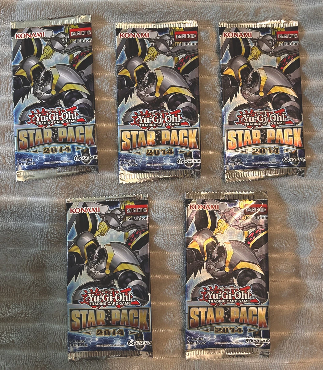 Yu-Gi-Oh! TCG Star Pack 2014 Set Sealed Collectible Card Game Packs for  sale | eBay