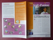 LE TRAIT D'UNION 65 9/2008 SNECMA SAFRAN VILLAROCHE SSE LEAN GP7200 CEOPS