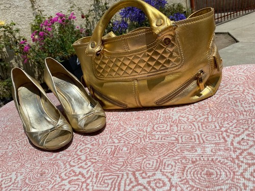 Auth Celine Gold Boogie Bag (Shoes not included) - Picture 18 of 18