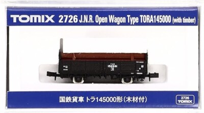 TOMIX N gauge 2726 TORA 145000 with wood model railroad wagon NEW F/S