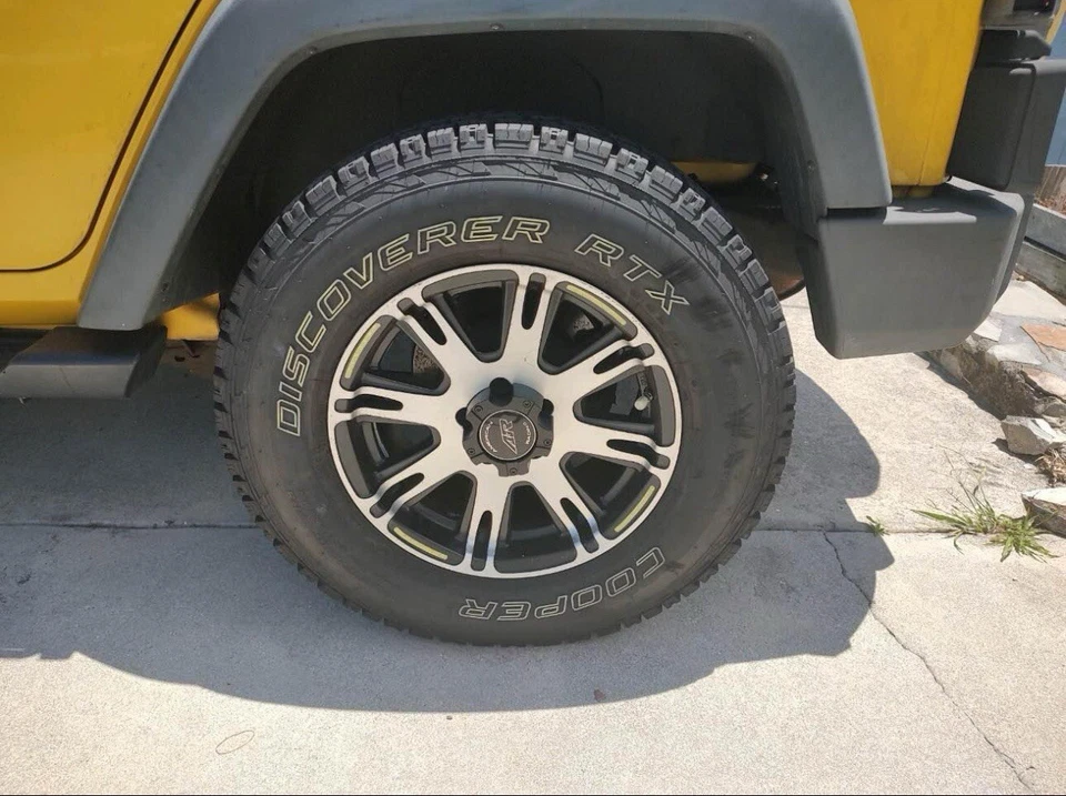 Jeep Wrangler Rims - american racing wheels 17” - Image 3 of 4