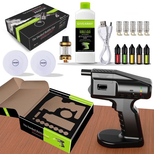 Smoking Flavor Blaster Cocktail Smoker Bubble Gun Barman Bartender Kit Smok Food - Picture 18 of 21