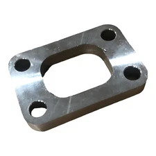 Stainless 304L T2 Turbo Inlet Flange NOT Threaded 1/2" T25 T28 GT28 GT28R GT2860