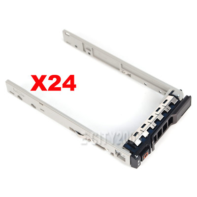 Lot of 24, 2.5'' SAS Hard Drive Tray Caddy For Dell PowerVault MD1420 US Seller