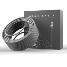 Reliable 100FT Starlink Gen 3 Ethernet Cable High Speed, Weather Resistant
