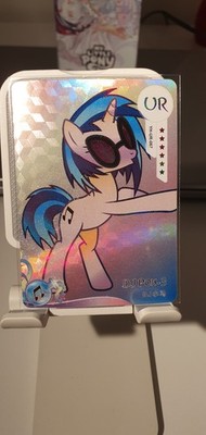 DJ PON-3 VINYL SCRATCH MOON EDITION 5 UR CARDS YH-UR-067 CHINA EXCLUSIVE MLP