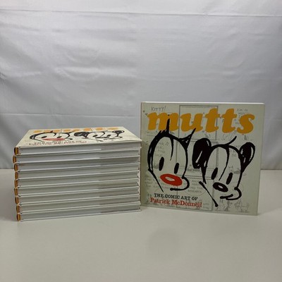 10 HCDJ Copies Mutts The Comic Art of Patrick McDonnell Harry Abrams 2003 Lot