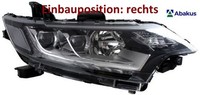 Abakus 214-11AJRMLDEM2 Hauptscheinwerfer Rechts Scheinwerfer FüR Mitsubishi
