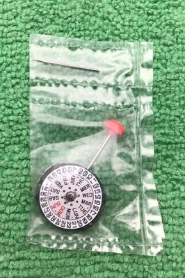 Genuine Miyota 2005 Japan Quartz Movement, 3 Hands, Day/Date at 3, ssas
