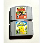 N64 Nintendo 64 Pokemon bundle Video Game lot🔥Works Snap Hey you Pikachu