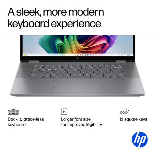 HP - OmniBook X Flip 2-in-1 - Copilot+ PC - 16" 2K Touch-Screen Laptop - AMD ... - Picture 5 of 6