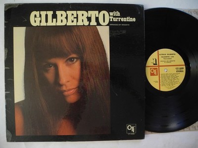 ASTRUD GILBERTO With Stanley Turrentine LP 1971 US EX/EX-