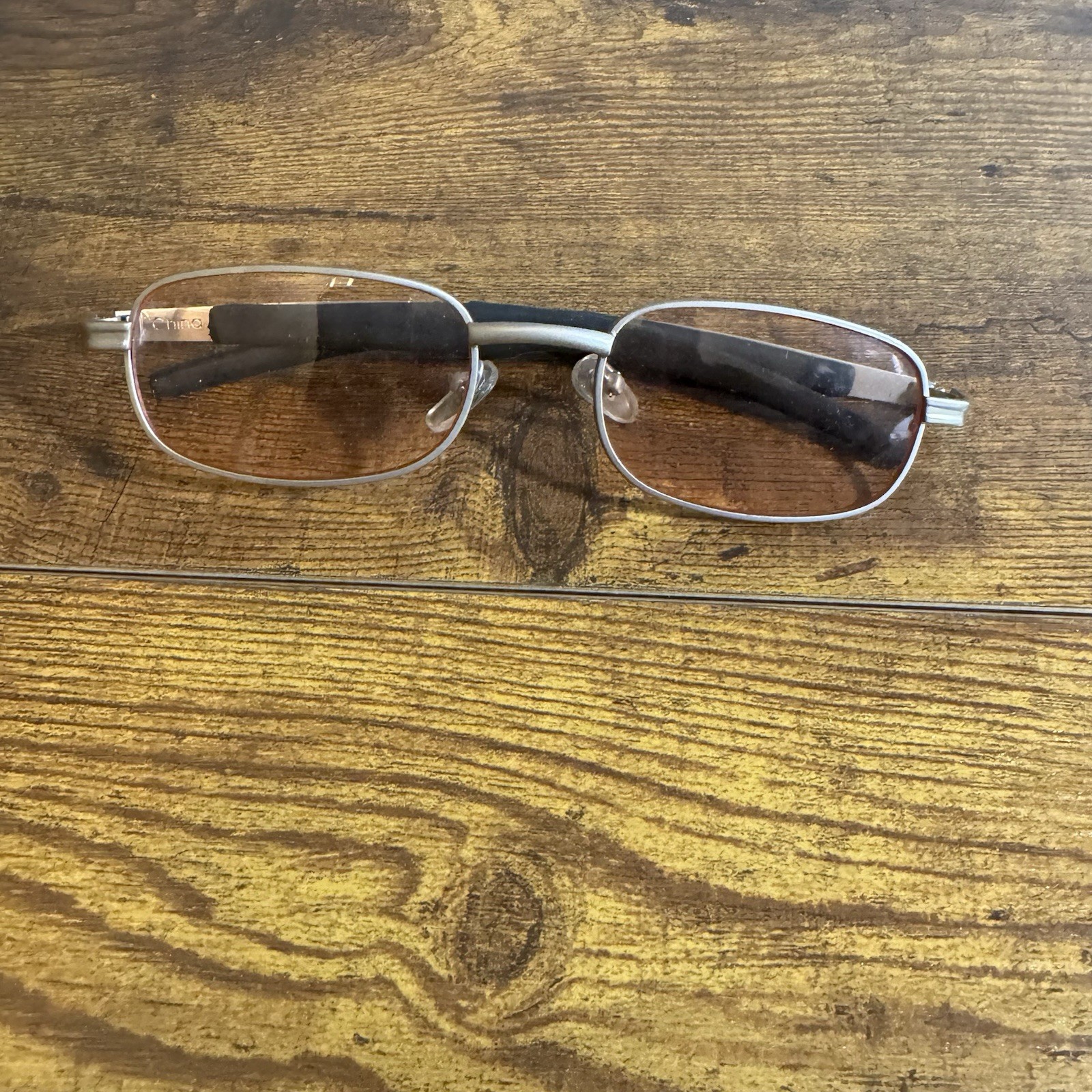 Frondini Collection Silver Rectangular Eyeglasses… - image 2