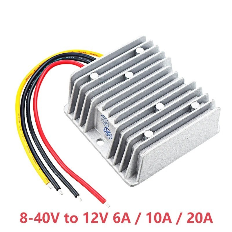DC-DC Wandler 8-40V Auf 19V 10A – Boost-Buck Regler, Wasserdicht, Für 12V/24V Systeme, Spannungsstabilisator