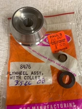 K & B MFG. Mecoa Engines 3.5CC OB Flywheel Assembly w/ Collet #8476 RC Boats NOS