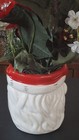 Vintage Rubens Santa Head Christmas Planter Vase — photo 4