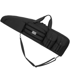 OUUTMEE Soft Double Shotgun Rifle Case 38" Long Rifle Bag for Hunting Shootin...