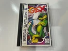 Gex (Sega Saturn, 1995) Authentic CIB Complete in Box with Manual Tested NR MINT