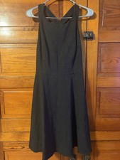 Jessica Simpson Little Black Cocktail Dress, Size 10, Floral, Formal