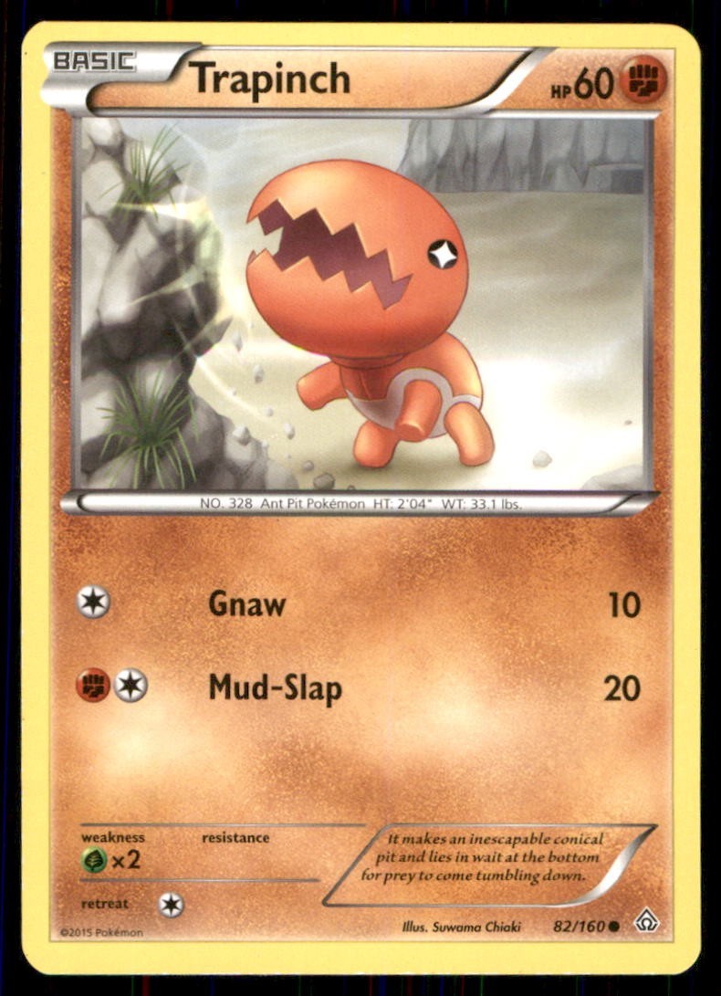 Pokémon TCG Pokémon Trapinch Trapinch Common Regular