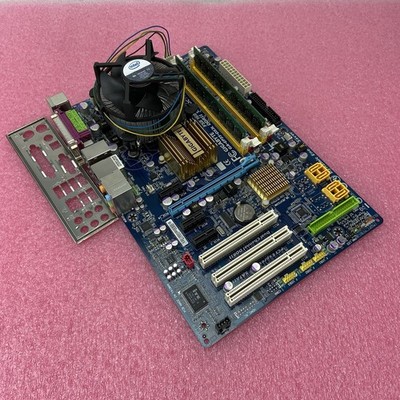 Gigabyte EP35-DS3L Motherboard Intel Core 2 Quad Q6600 2.4GHz 2GB RAM w/Shield
