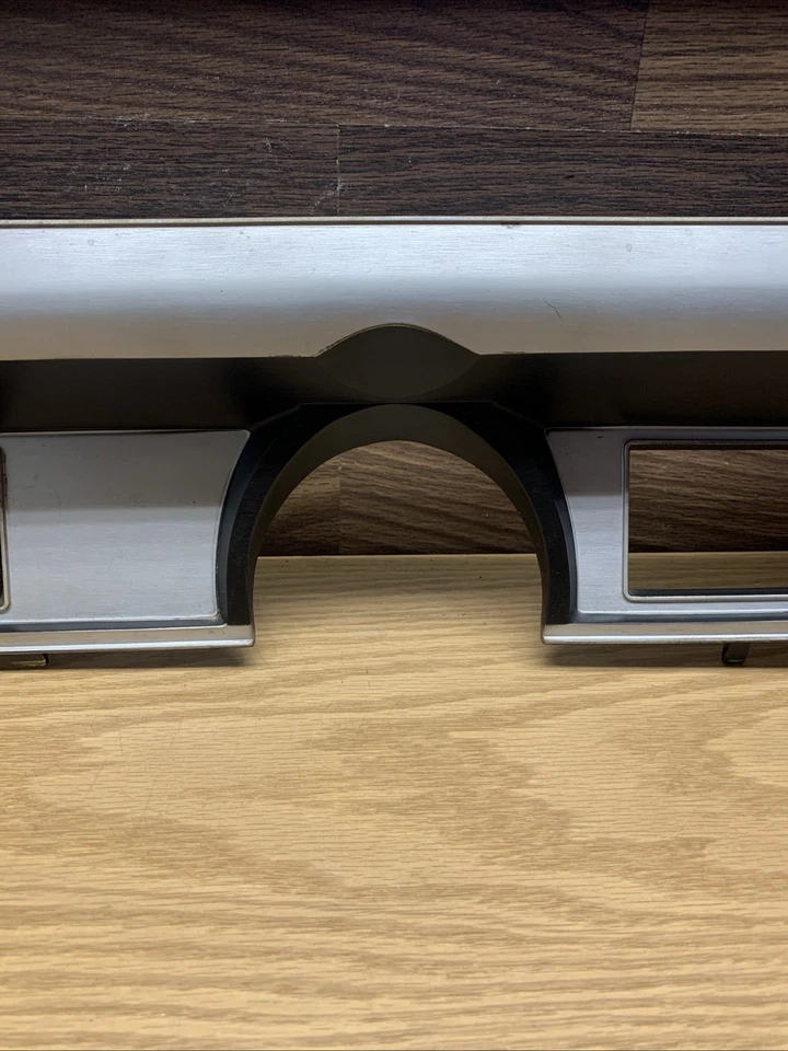 80-86 Ford F800 Bronco Dash Instrument Cluster Bezel Grey - Image 4 of 4