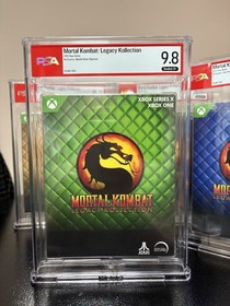 Xbox Mortal Kombat Legacy Kollection Atari Exclusive Full Set PSA Graded 9.8🔥