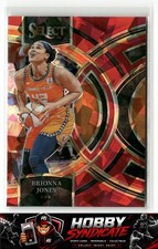 2024 Panini Select WNBA #192 Brionna Jones Prizms Red Ice