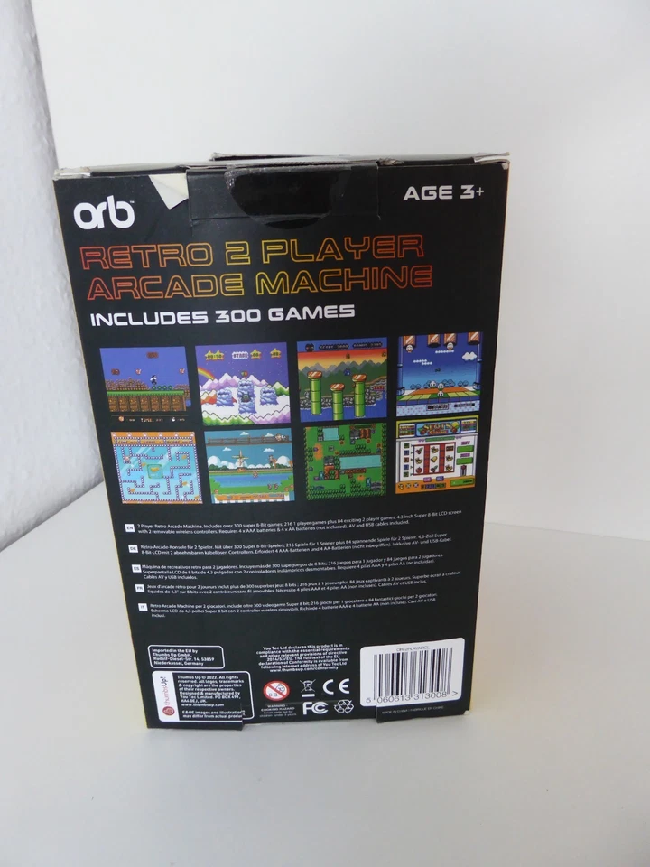 ORB Retro Arcade Machine 300 Spiele - Bild 3 von 3