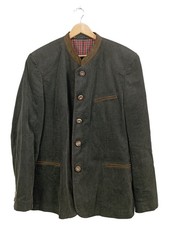 Lodenfrey Trachtenjacke Herren Gr. 54 XXL Baumwolle Grün Freizeit Traditionell