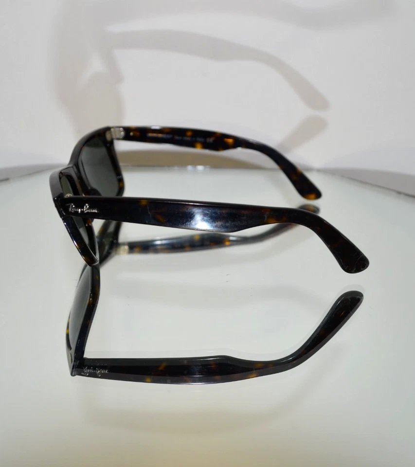 Gafas de sol Ray-Ban Wayfarer Italia lentes verdes carey RB2140 902 Foto 3 de 4