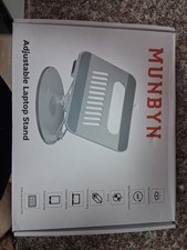 MUNBYN adjustable rotating laptop stand for 11-15.6 inch laptops tablets