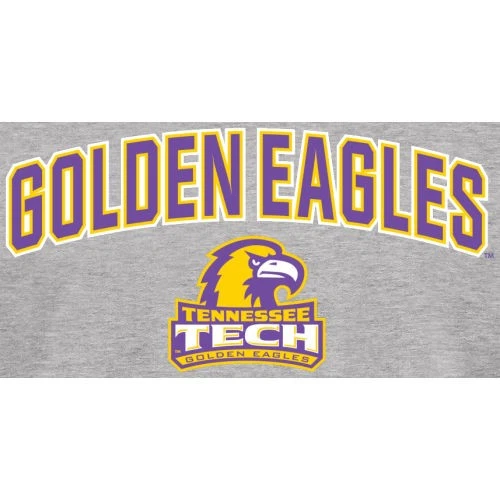 Men's Ash Tennessee Tech Golden Eagles Proud Mascot Long Sleeve T-Shirt - Image 2 of 2