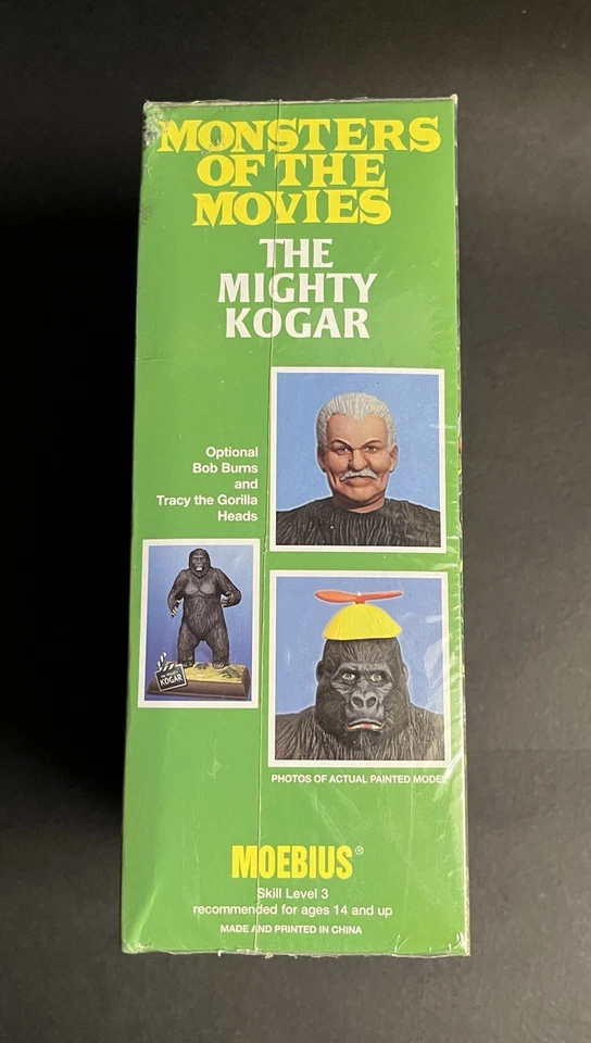 Moebius 659 MOTM “The Mighty Kogar” 1/12 Scale Model Kit Mint Sealed Rare! - Image 4 of 4