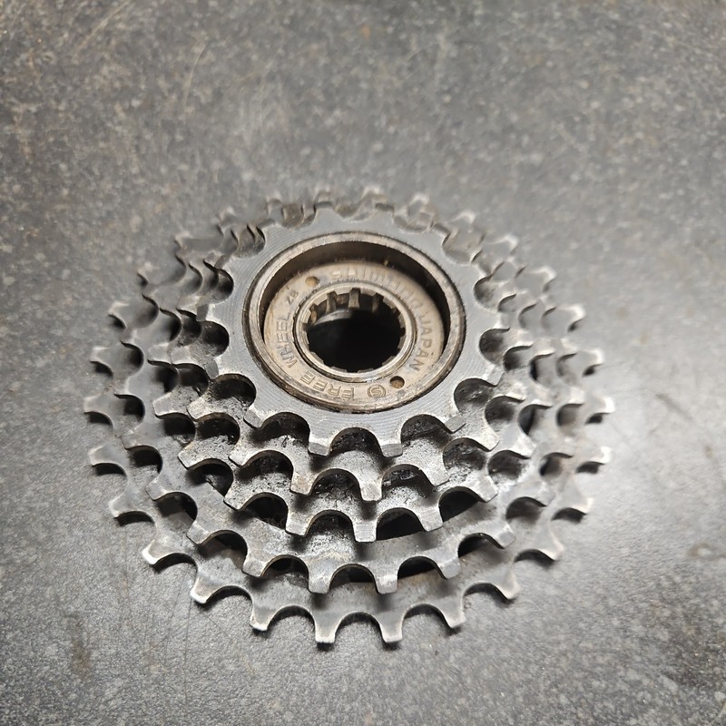 Retro Shimano ZB 5 Speed Bicycle Freewheel 14 - 28T c1434
