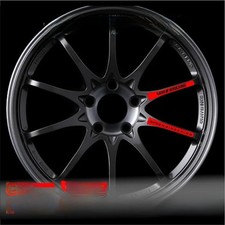 Wheel Valve Cap Sticker Rim Hub Decal Set for RAYS VOLK Racing CE28SL