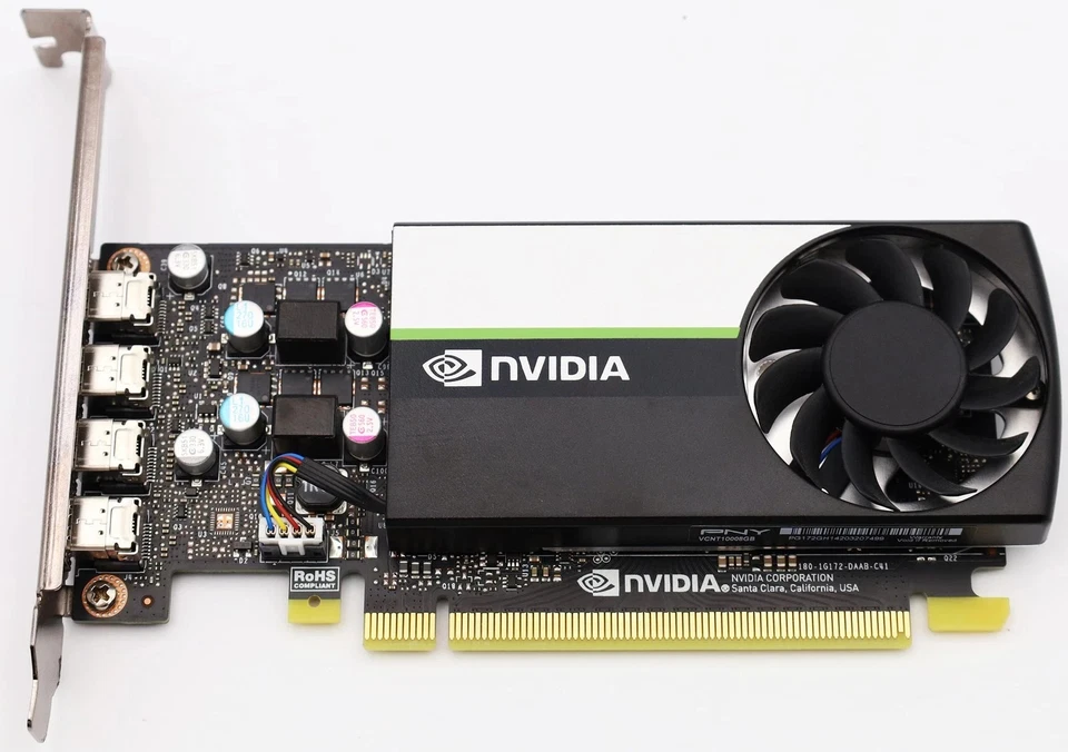 PNY NVidia T1000 8GB Professionale scheda grafica 8GB GDDR6 PCI Express 3.0 - Immagine 3 di 3